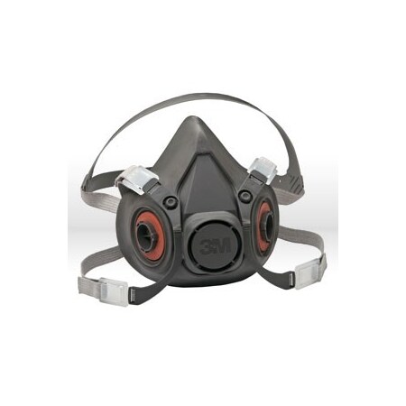 3M Half Facepiece Respirator, 6300, L 51131-07026